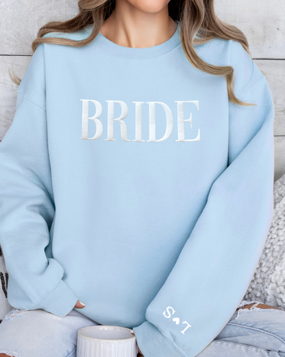 Personalized BRIDE Crewneck Sweatshirt