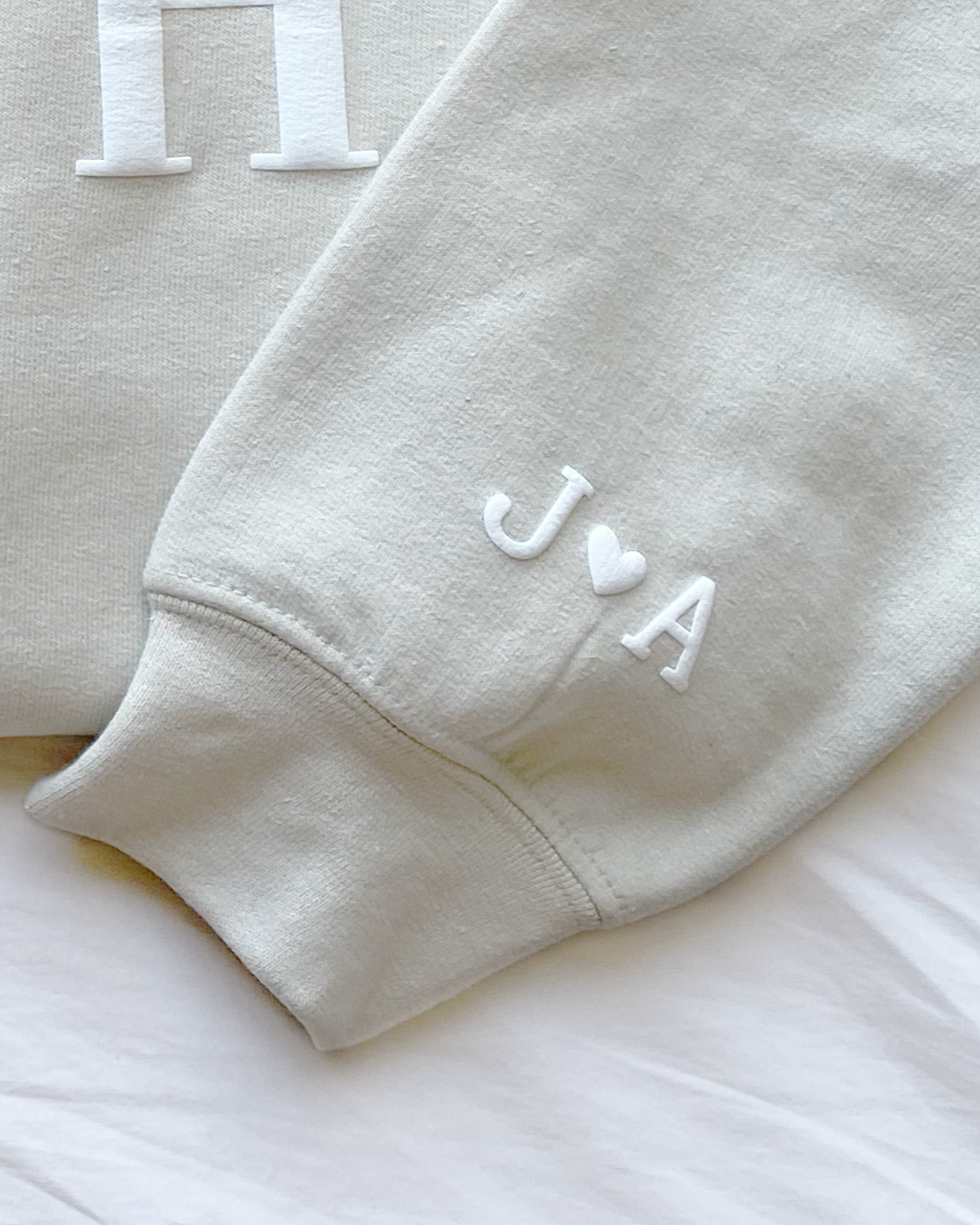 Mrs Surname Chic Crewneck Sweatshirt